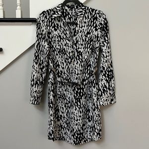 The Limited Ashton XS belted shirt dress